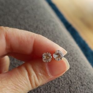 CZ stud earrings